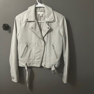 COPY - Grey leather jacket